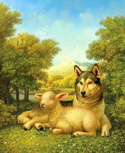 Wolf Lies Down With The Lamb