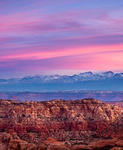 Canyon and Mountains