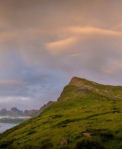 Rainbow in the Mountains