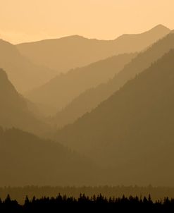 Hazed Mountain