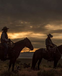 Cowboy Sunset