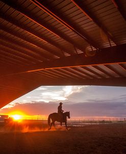 Farm Sunset