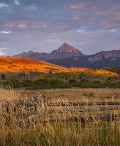 First Light On The Peaks