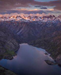 Over Majestic Peaks