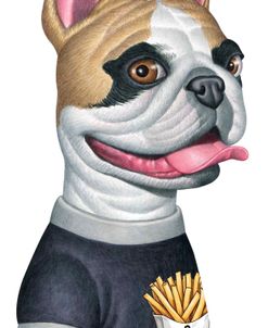 French Bulldog Fries