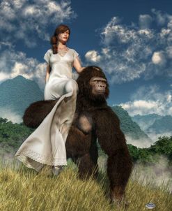 Ape And Girl
