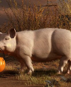 Halloween Pig