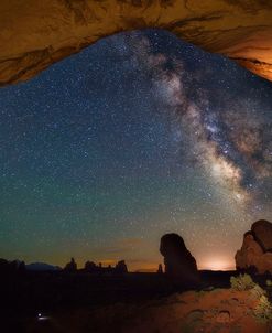 Double Arch Milky Way Views