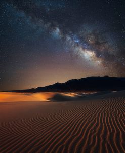 Milky Way over Mesquite Dunes