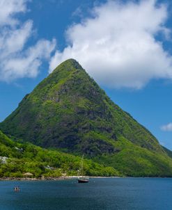 Sugar Beach Piton Views