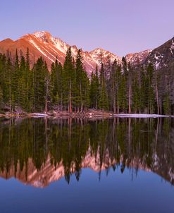 Sunset On Longs Peak