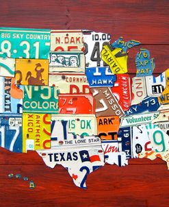 License Plate Map USA