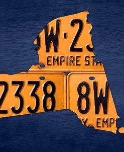 New York License Plate Map