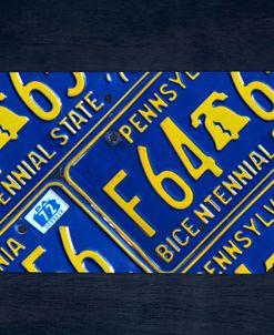 Pennsylvania License Plate Map