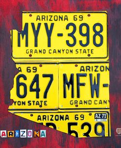 Arizona License Plate