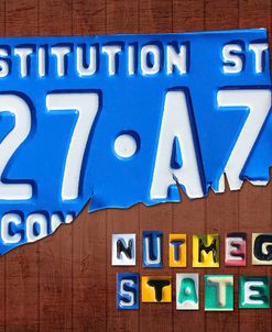 Connecticut License Plate Map