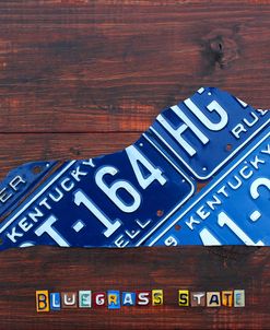 Kentucky License Plate Map