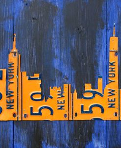 NYC Extended Version License Plate Art