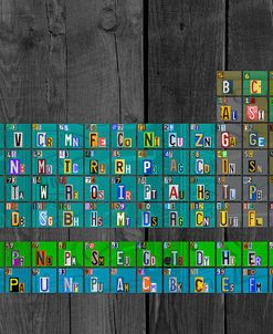 License Plate – Periodic Table