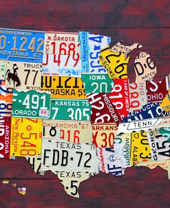 The United States in License Plates
