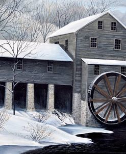 The Old Mill In Winter