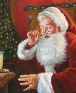 Santa Milk And Cookies