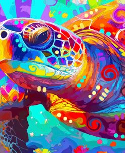 Surfing Sea Turtle