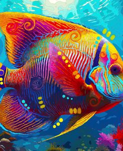 Vibrant Angelfish