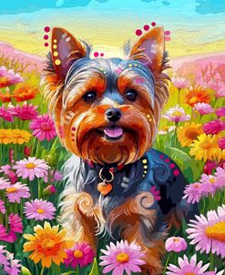Springtime Yorkie
