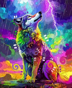 The Lightning Storm Wolf