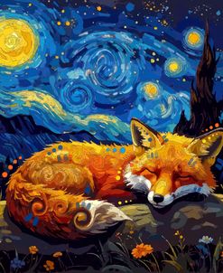 The Starry Fox Dreamer