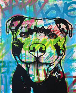 Happy Love Pitbull