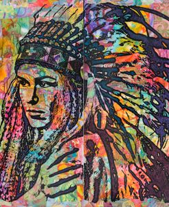 Tiva in Head dress