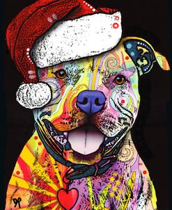 Beware of Pit Bulls Christmas Edition