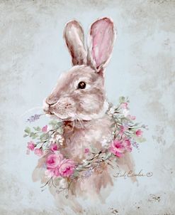 Bunny With Wreath