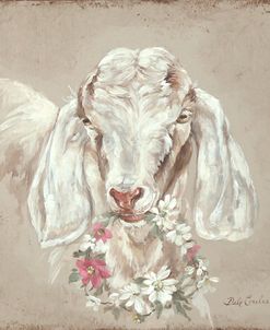 Goat with Wreath