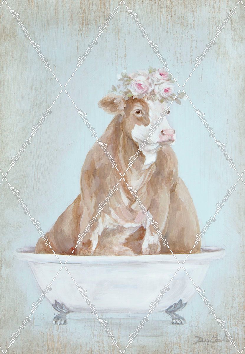 Cow In A Tub