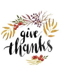 Give Thanks