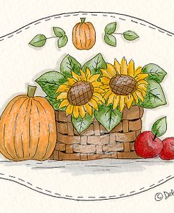 Sunflower Basket