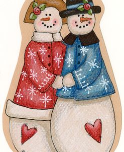 Snow Couple 1