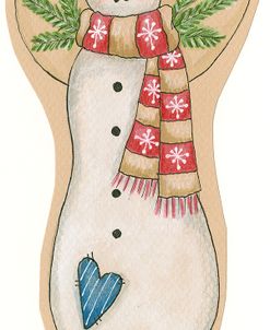 Red Scarf Snowman