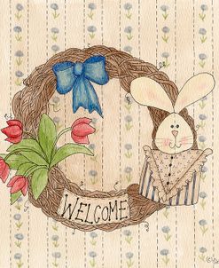 Bunny Welcome Wreath