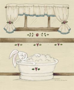 One Bunny In Tub