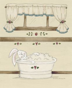One Bunny In Tub