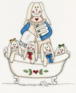 Bath Time Bunnies 2