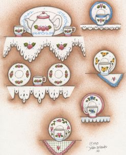 Teapot And Cups