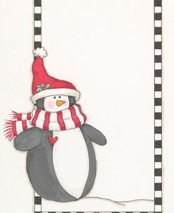 Boy Penguin In Red