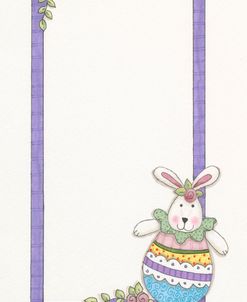 Purple Border Bunny