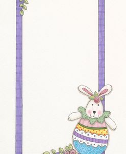 Purple Border Bunny