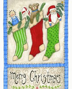 Merry Xmas/Three Stockings